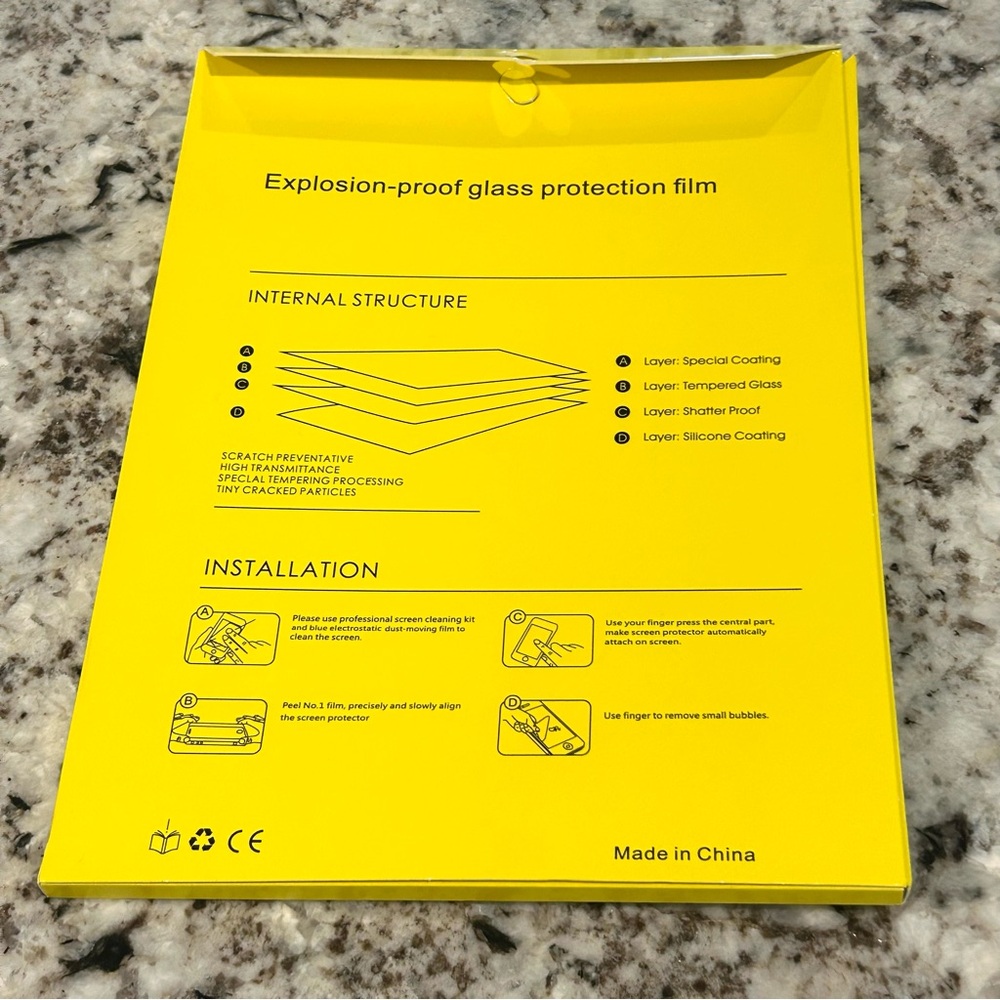 NWT Smiling Star TabletCase iPad 10 & Screen Protector Tempered Glass Silicone - Picture 10 of 10